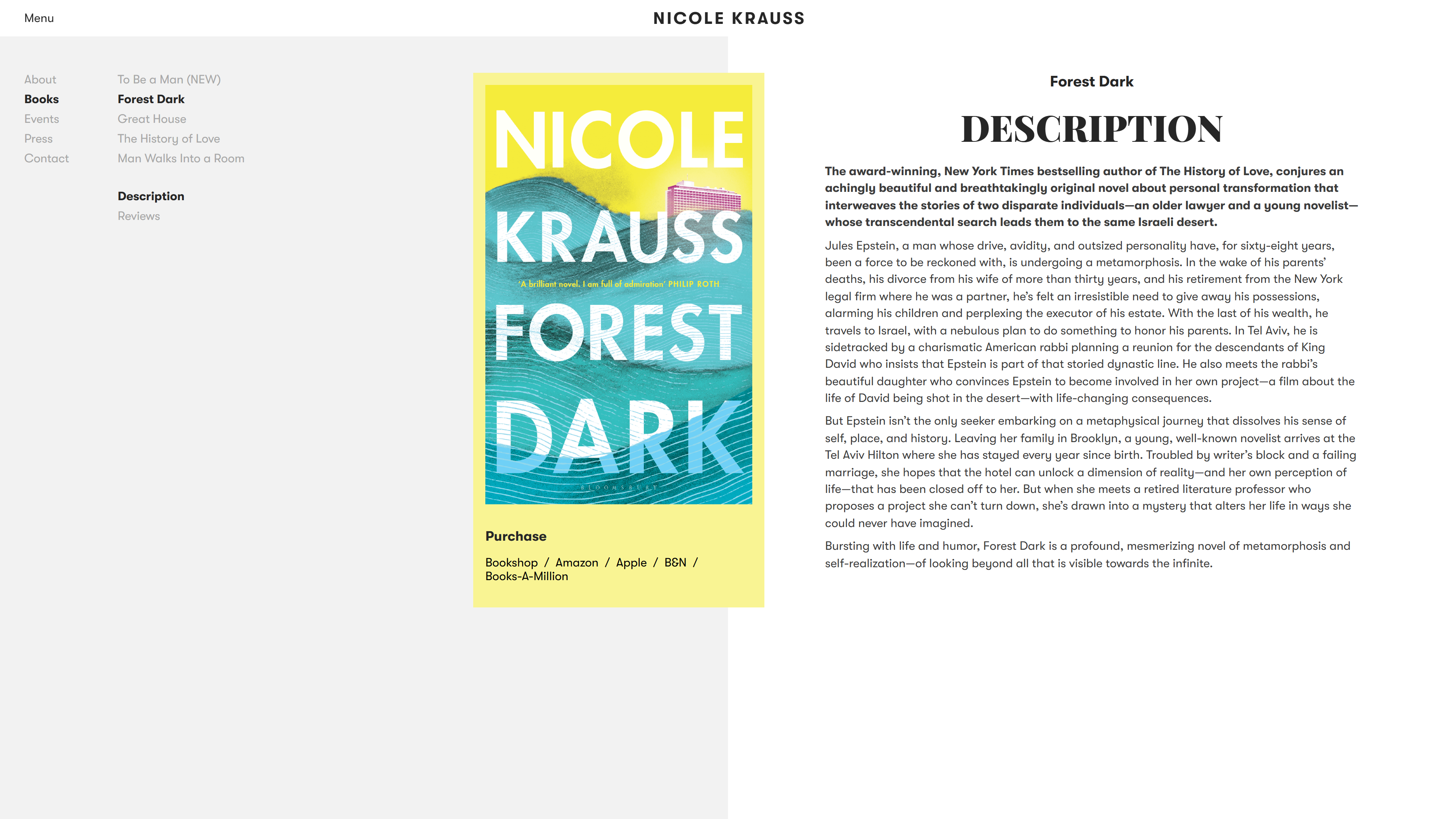 Nicole Krauss — additional screenshot 2