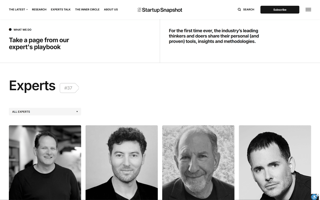 Startup Snapshot — additional screenshot 3